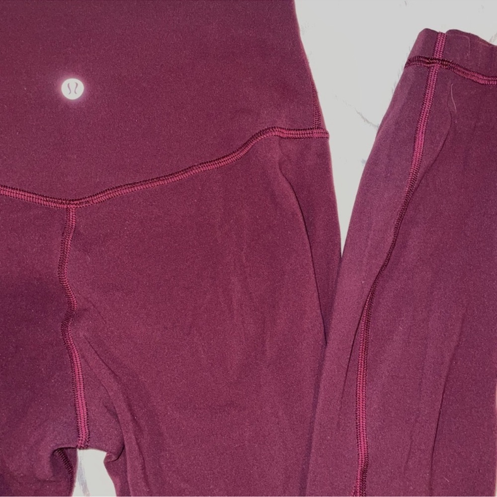 Lululemon Align size 4 25 inch seams